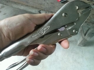 คีมล็อก VISE GRIP 10 R ตีตราด้านล่าง VISE GRIP คีมล็อก VISE GRIP 10 R ตีตราด้านล่าง VISE GRIP