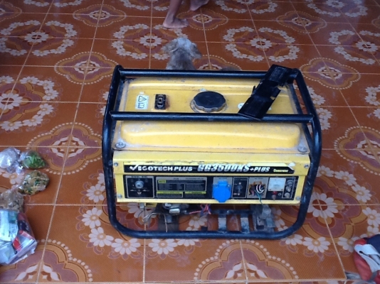 ขายด่าน เครื่องปั้นไฟ 2.8KV 50HZ 220v honda7hp