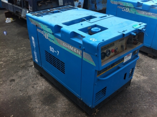 ขายด่วนเครื่องลม AIRMAN PDS50S เก่าญี่ปุ่น