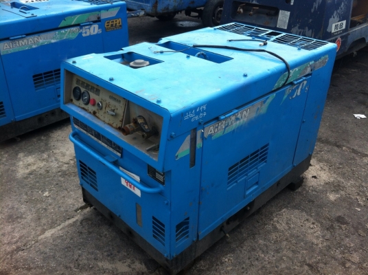 ขายด่วนเครื่องลม AIRMAN PDS50S เก่าญี่ปุ่น ขายด่วนเครื่องลม AIRMAN PDS50S เก่าญี่ปุ่น