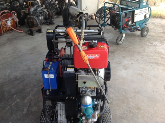 ขายเครื่องพ่นยาได้ อัดฉีดแรงดันสูงได้ เก่าญี่ปุ่นขับได้แบบเดินตามเครื่องดีเซลยี่ห้อ ยันม่าร์ รุ่น L60 ระบบไดเร็คอินเจ็คชั่น สตาร์ดกุญแจได้สภาพสวยมากๆ