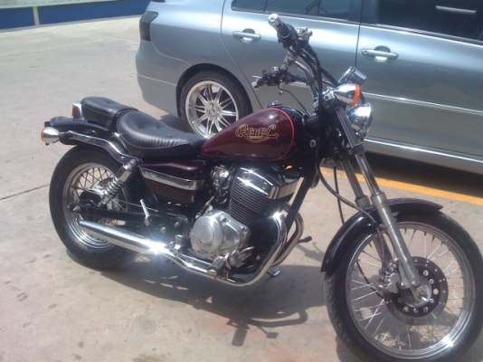 ขายhonda rebel 250cc 2สูบมีอินวอยส์ให้