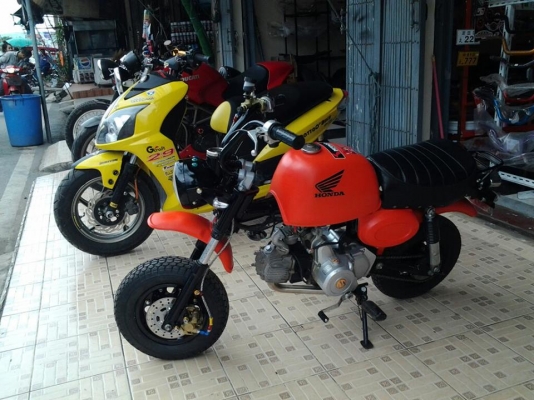 ขายกอลิล่า 125cc.สตาร์มือ ท่อแต่ง ปั็มแต่ง 22,000