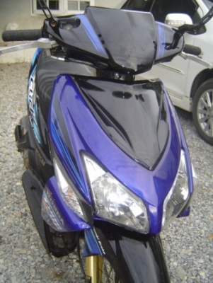 Honda Click กลางปี 51 เครื่องดี ชุดสีสวย ทะเบียนชุดโอนครบ