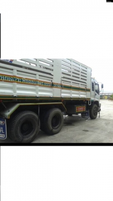 ขายสิบล้อ ISUZU เดก้า 320 ยูโร2 ปี 50 แม็กโหลด ดั้มคอกเกษตร มีระบบลากพ่วง