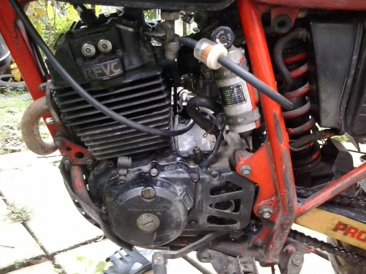 honda xlr 250 r เก่าjapan