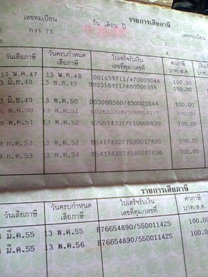ซากสแมซปี47ทะเบียนโอน
