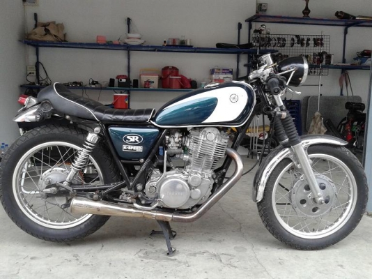 ขาย Sr400 แต่งคาเฟ่ เลขเครื่องเต็ม ราคา 58000 บาท