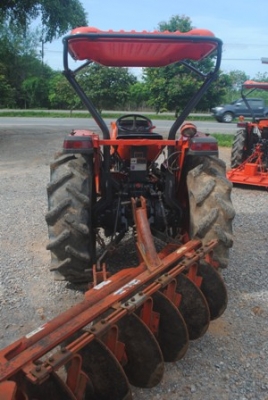 ขายรถไถ Kubota L 4508 (4WD) พร้อมดันหน้าและผานหลัง