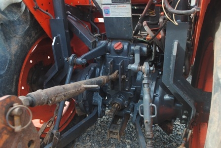 ขายรถไถ Kubota L 4508 (4WD) พร้อมดันหน้าและผานหลัง