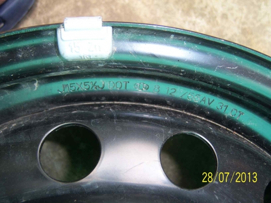 กระทะล้อ 15 x 5.5 4วง