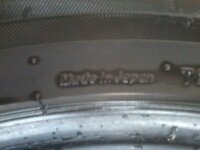 ขายยาง265/40/18RE050Aบริจโตน1คู่