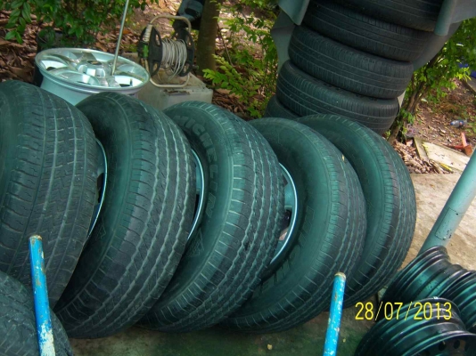 แม็กพร้อมยาง 16