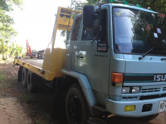 ขายนางฟ้าแท้ 195 สองเพลา เครื่อง 6HE1 โบอินเตอร์ / เทลเลอร์บรรทุกแม็คโค ขายนางฟ้าแท้ 195 สองเพลา เครื่อง 6HE1 โบอินเตอร์ / เทลเลอร์บรรทุกแม็คโค