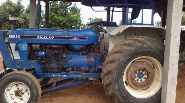 ฟอร์ด 6610 ไอดีใหญ่ ดันหน้า + ผาน7 CMT พร้อมใช้งานสวย เครื่อง เกียร์ ท้ายแน่นดี สดจริงๆ