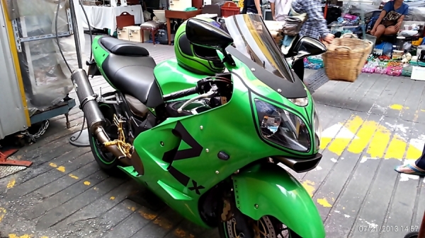 +++ขาย KAWASAKI ZX12 ปี 2001 สเป็คยุโรป ทะเบียนแท้+++