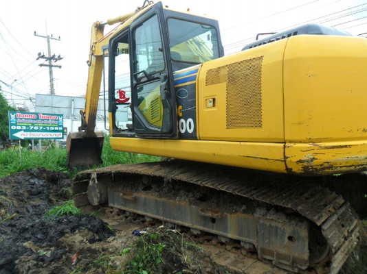 Komatsu PC200-7 12000 ชม. รถสวย สีเดิม ช่วงล่างเต็ม บูมอาร์มสวย ปี 2006