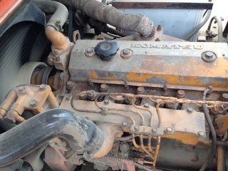 ขายรถฟอร์คลิฟท์ KOMATSU   FD25-10. 4m. Hinge Fork