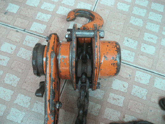 ขายรอกดึง (กํามะลอ ) VITAL 1.6 TON  MODEL 15 CHAIN V-7.1 MADE IN JAPAN