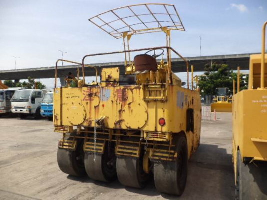 ขายด่วนรถบดล้อยาง7ล้อWATANABE WP15WE ตามสภาพ เก่าญี่ปุ่น