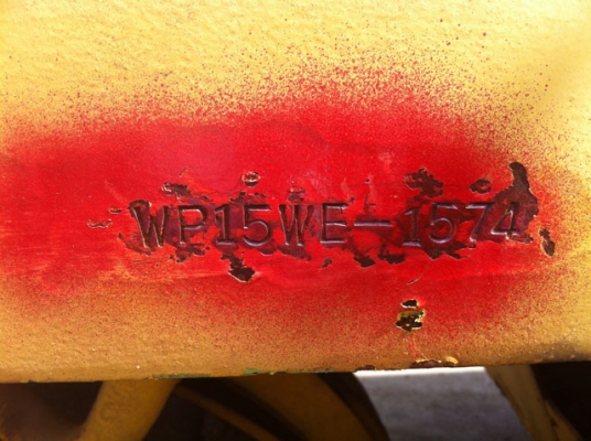 ขายด่วนรถบดล้อยาง7ล้อWATANABE WP15WE ตามสภาพ เก่าญี่ปุ่น