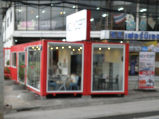 ตู้คอนเทนเนอร์โชว์รูมสินค้า สำเร็จรูป สั่งทำตามแบบที่ลูกค้าต้องการ 08-1406-4505