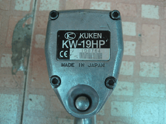 ขายด่วน บล๊อกลม KUKEN 4หุน  KW19HP Made in japan