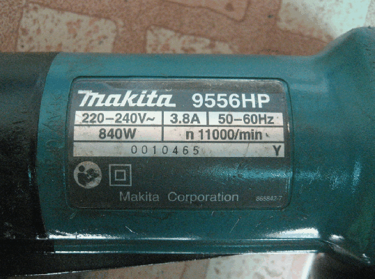 ขายด่วน หินเจีย4"  Makita  9556HP 840W MADE IN JAPAN แท้100\%
