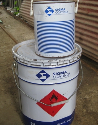 ขายสีทากันสนิมและน้ำเค็ม