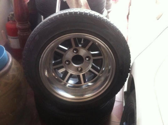 ขายล้อแม็ค ฮายาชิ  hayachi   ขอบ13  กว้าง 8 4/114