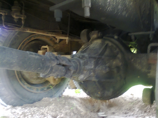 ขายสิบล้อหน้ายาวบรรทุกรถเกี่ยวข้าวเพลาเดียว เครื่อง 6BF1