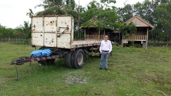 หางพื้นเรียบลูกพ่วง