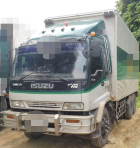isuzu deca 10ล้อ เพลาเดียวตู้เปียก