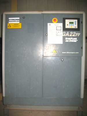 ATLAS COPCO   GA22FF   30 HP.