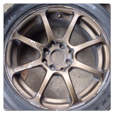 ขายแม็กมือ2 Model 8 ขอบ15. 4รู100/114 ราคา 3,900 บาท(***ไม่มียาง***)