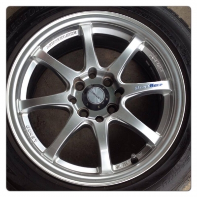 ขายแม็กมือ2 Lenso Street Race ขอบ15. 4รู100/114 ราคา 6,500บาท(ไม่มียาง)