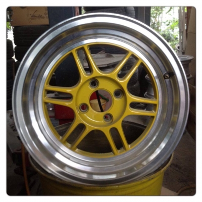 ขายแม็กมือ2 XXR ขอบ15. 4รู100 กว้าง 8 ราคา 8,500บาทถูก