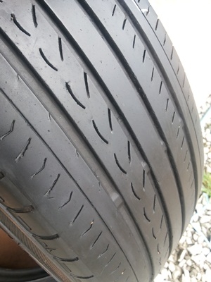 ขายยาง195/65/15 ปี 12/3เส้นปี11/1เส้น YOKOHAMA ADVAN Japan   1 ชุด