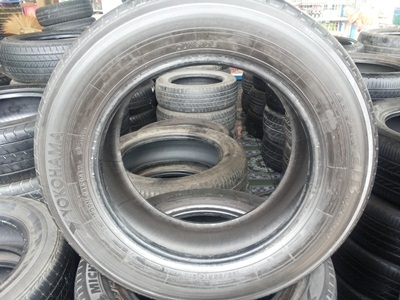 ขายยาง195/65/15 ปี 12/3เส้นปี11/1เส้น YOKOHAMA ADVAN Japan   1 ชุด