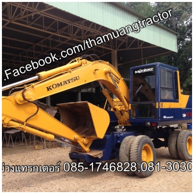 Komatsu pw100 พร้อมใช้ ราคา 950,000 บาท ท่าม่วงแทรกเตอร์ (เฮียปอง) 085-1746828,081-3030788