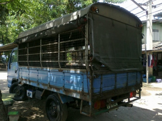 หกลัอรถเมล์ISUZU ปี35 NPR 115 แรงม้า (4BD) รถห้างแท้ๆๆ. ยังไม่เคยทำสี. 490,000