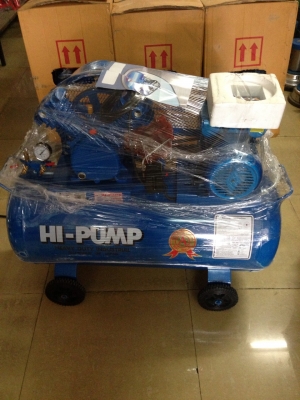 ขาย ปั๊มลม Hipump 3 แรง 2 สูบ 165ลิตร  220v. ราคาถูก