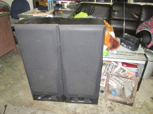 ตู้ลำโพง Panasonic ของแท้  ดอกครบ  สภาพดี  เสียงไพเราะ