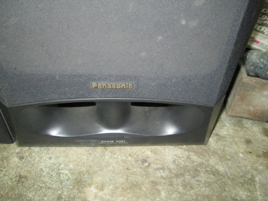 ตู้ลำโพง Panasonic ของแท้  ดอกครบ  สภาพดี  เสียงไพเราะ