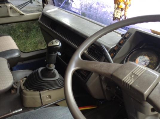ขายสิบล้อดั้มแม่ลูกMITSUBISHI FN528 TURBO อินเตอร์คลูเลอร์ติดก๊าซNGV พร้อมใช้งาน