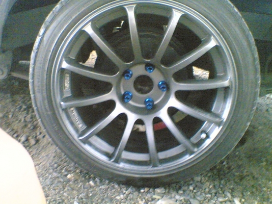 ขาย แม็ก ADVAN  RS 18 หน้า 8 หลัง 9 et 20 +ยาง