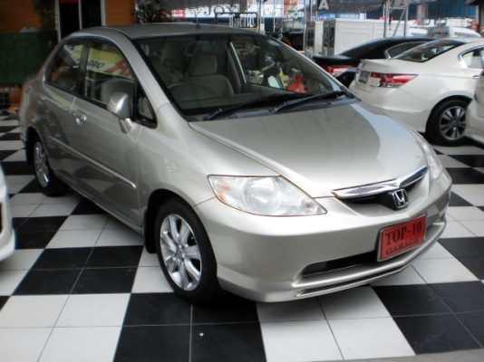 HONDA CITY 1.5E i-DSI โฉม CITY ปี03 ตัว Topสุด AT HONDA CITY 1.5E i-DSI โฉม CITY ปี03 ตัว Topสุด AT