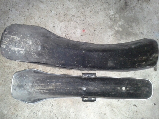 ขายบังโคลน หน้า-หลัง และเบาะ ไว้สำหรับแต่งชอปเปอร์ แนวฮาเล่