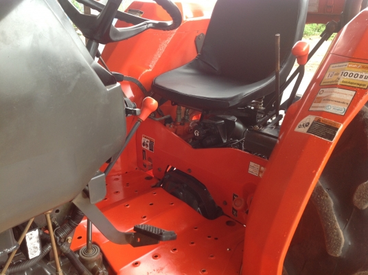 ปัญญาแทรคเตอร์มาแล้ว...จัดมาให้คับ คูโบต้า L4508 DI พร้อมใบมีด พร้อมผาน 6x24 ตราช้าง