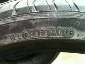 ขายยาง 1 คู่  falken 235/40R 18 ยางสับดา ที่ 26 ปี 09  ขาย 2900